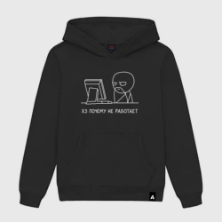 Мужская толстовка хлопок Программист мем