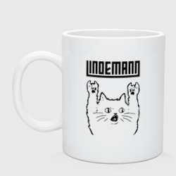 Кружка керамическая Lindemann - rock cat