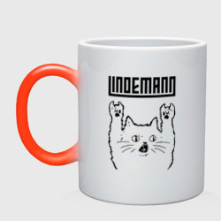 Кружка хамелеон Lindemann - rock cat