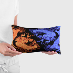 Подушка 3D антистресс Парящие неоновые драконы - фото 2