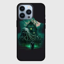 Чехол для iPhone 13 Pro Дом на озере