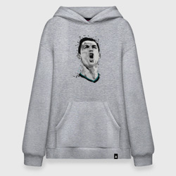 Худи SuperOversize хлопок Scream Ronaldo