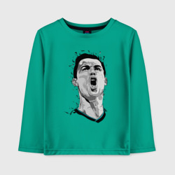 Детский лонгслив хлопок Scream Ronaldo