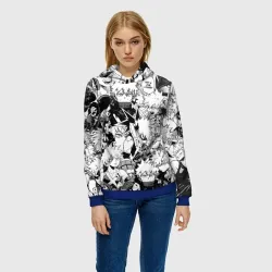 Женская толстовка 3D Кацуки Бакуго - Моя геройская академия - фото 2