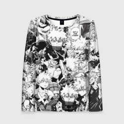 Женский лонгслив 3D Кацуки Бакуго - Моя геройская академия