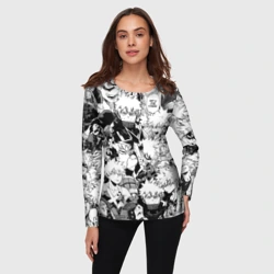 Женский лонгслив 3D Кацуки Бакуго - Моя геройская академия - фото 2