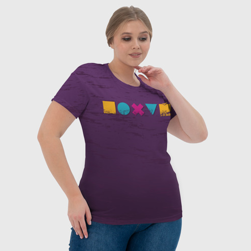 Женская футболка 3D Отрицание отрицания, цвет 3D печать - фото 6