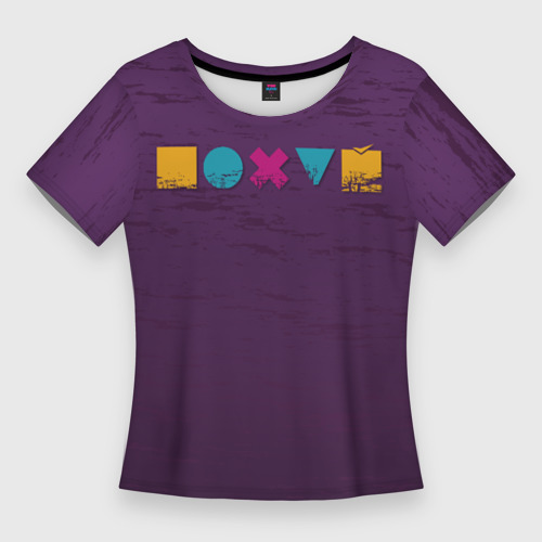 Женская футболка 3D Slim Отрицание отрицания, цвет 3D печать