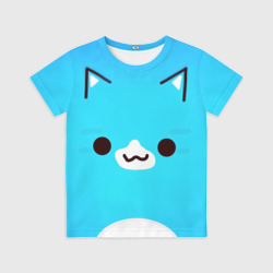 Детская футболка 3D Geometry Dash Cat
