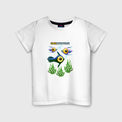 Subnautica – Детская футболка хлопок с принтом купить со скидкой в -20%