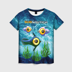 Женская футболка 3D Subnautica