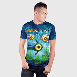 Мужская футболка 3D Slim Subnautica - фото 2