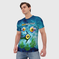 Мужская футболка 3D Subnautica - фото 2