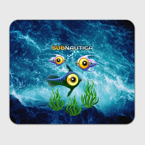 Прямоугольный коврик для мышки Subnautica