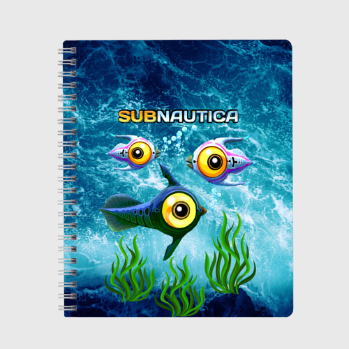 Тетрадь Subnautica, цвет клетка