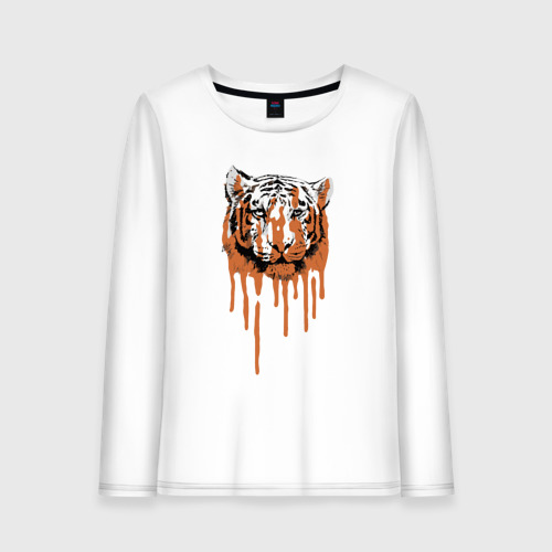 Женский лонгслив Тигровый окрас — купить по цене 1745 руб в  интернет-магазине #3297944