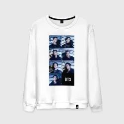 Мужской свитшот хлопок We are bulletproof BTS
