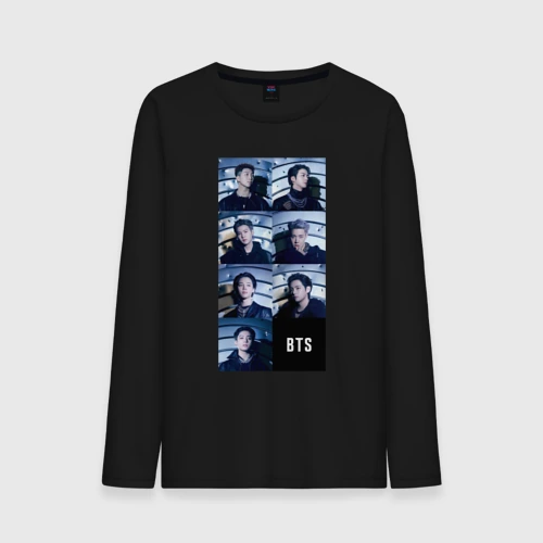 Мужской лонгслив хлопок We are bulletproof BTS