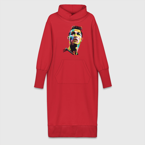 Платье удлиненное хлопок Ronaldo color