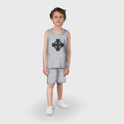 Детская пижама с шортами хлопок Кельтский крест - фото 2