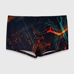 Мужские купальные плавки 3D Технофон