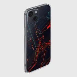 Чехол для iPhone 15 силиконовый с защитой камеры Технофон - фото 2