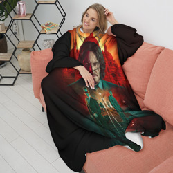 Плед с рукавами John Wick catholic church Paris - фото 2