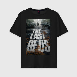 Женская футболка хлопок Oversize Сериал the Last of us