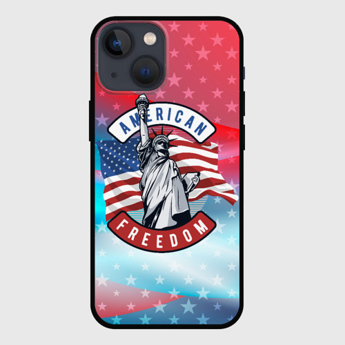 Чехол для iPhone 13 mini American    freedom