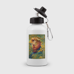 Бутылка спортивная Vincent van Gogh - self-portrait - neural network