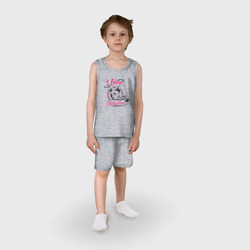 Детская пижама с шортами хлопок I love my chihuahua - фото 2