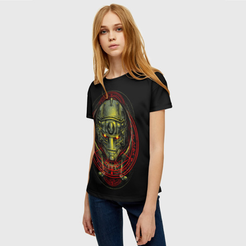 Женская футболка 3D с принтом Стальной алхимик печать, фото на моделе #1