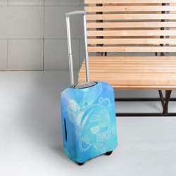 Чехол для чемодана 3D Ё моё - прикол надпись емае - фото 2