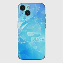 Чехол для iPhone 15 силиконовый с защитой камеры Ё моё - прикол надпись емае