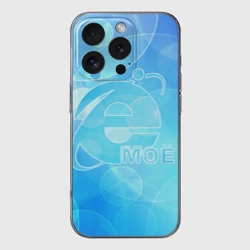 Чехол для iPhone 16 Pro Max силиконовый с защитой камеры Ё моё - прикол надпись емае