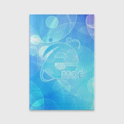 Обложка для паспорта матовая кожа Ё моё - прикол надпись емае