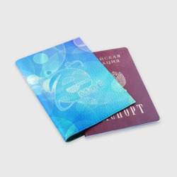 Обложка для паспорта матовая кожа Ё моё - фото 2