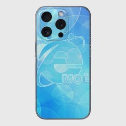 Чехол для iPhone 15 Pro силиконовый с защитой камеры Ё моё - прикол надпись емае