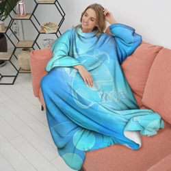 Плед с рукавами Ё моё - прикол надпись емае - фото 2