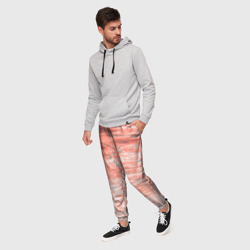 Мужские брюки 3D Розовая кислота - фото 2