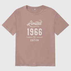 Женская футболка хлопок Oversize 1966 ограниченный выпуск