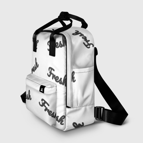 Женский рюкзак 3D с принтом Fresh, фото на моделе #1