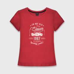 Женская футболка хлопок Slim Я классический 1967