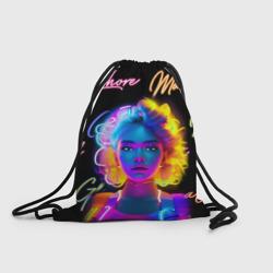 Королева неона – Рюкзак-мешок 3D с принтом купить со скидкой в -25%