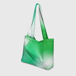 Пляжная сумка 3D Градиент зеленый - фото 2