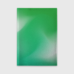 Обложка для автодокументов Градиент зеленый
