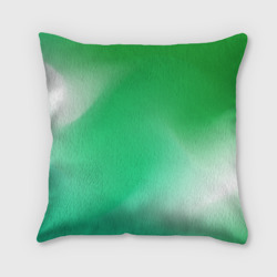 Подушка 3D Градиент зеленый