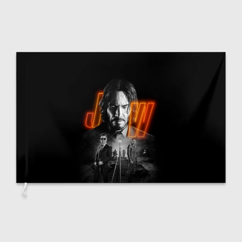 Флаг 3D John Wick Chapter 4
