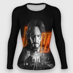 Женский рашгард 3D John Wick Chapter 4