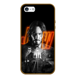 Чехол для iPhone 5/5S матовый John Wick Chapter 4